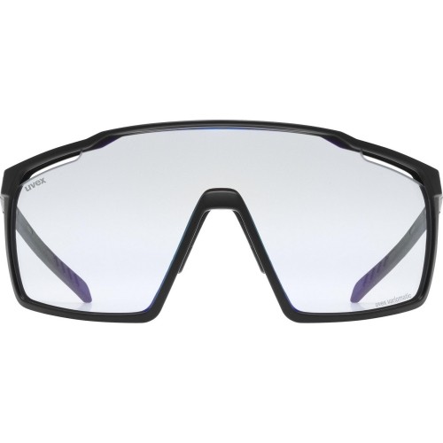 Okulary Uvex mtn perform V black matt / litemirror blue