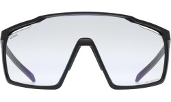Okulary Uvex mtn perform V black matt / litemirror blue