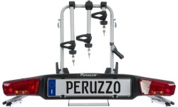 Bagażnik rowerowy Peruzzo Zephyr na 3 rowery, E-BIKE, na hak (aluminiowy)
