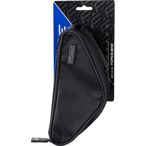 Torba rowerowa na ramę FORCE Trinity, 0,8 l (czarna)