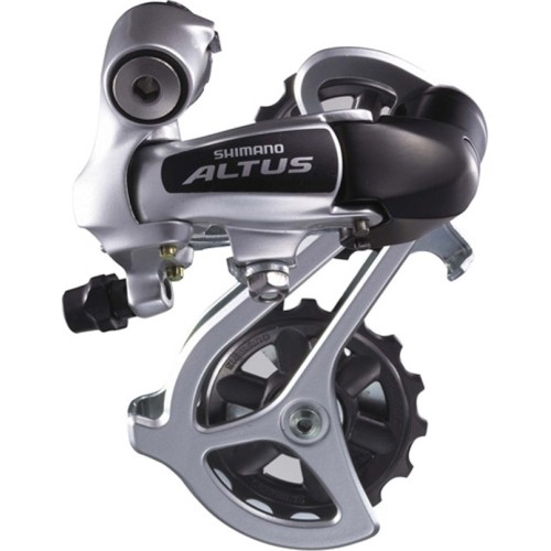 Galinis perjungiklis Shimano Altus M310 7/8 pavarų SGS ant rėmo
