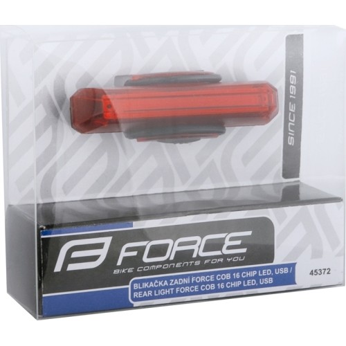 Tylna lampka FORCE Cob 16 chip LED USB