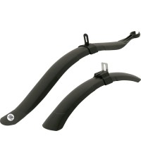 Zestaw błotników FORCE 16-20" (plastikowe, czarne)
