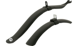 Zestaw błotników FORCE 16-20" (plastikowe, czarne)
