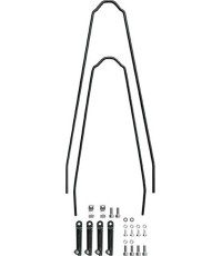 Purvasaugio tvirtinimo detalės SKS Velo 42/47, amortizuojančiai šakei, (juodi)