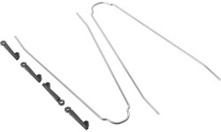 Purvasaugio tvirtinimo detalės SKS Velo 55 Cross, standartiniai (sidabriniai)