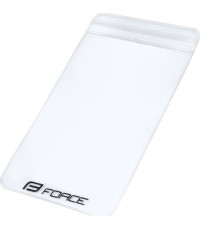 Telefono dėklas, atsparus vandeniui FORCE Skin (skaidrus)