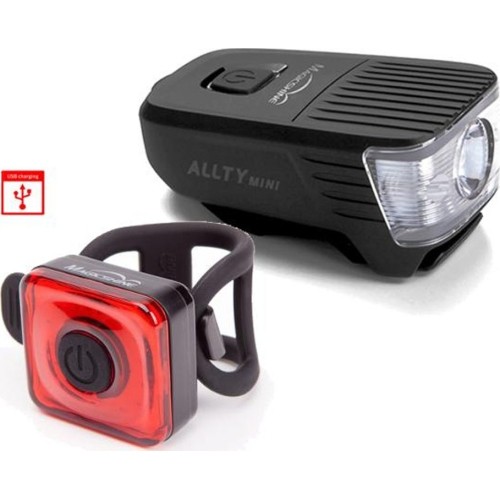 Zestaw lampek przednich i tylnych MagicShine ALLTY Mini 300 + SEEMEE 20