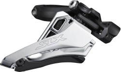 Przerzutka przednia Shimano SLX FD-M7100-M, 2x12 biegów, 31,8–34,9 mm, Side Swing, 66–69°