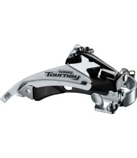 Przerzutka przednia Shimano Tourney FD-TY500 // 3 x 6/7 biegów, Dual Pull, 34.9 / 31.8 / 28.6 mm, 42T
