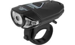 Lampka przednia FORCE CASS 300LM, USB (czarna)