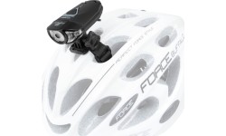 Lampka przednia FORCE CASS 300LM, USB (czarna)