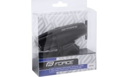 Priekinis žibintas FORCE Shark 700 USB (juodas)