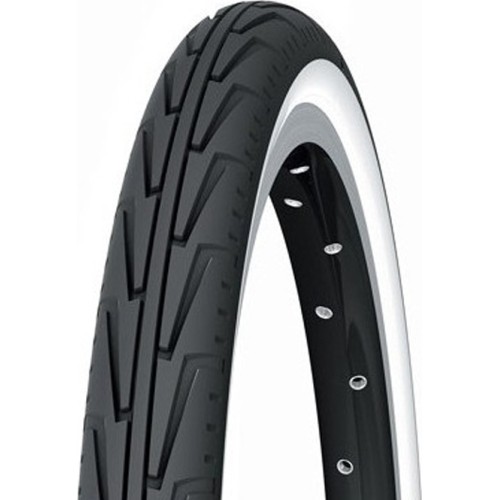 Opona Michelin Junior City 24x1.75 (44-507) z białym bokiem