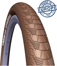 Opona rowerowa MITAS RUBENA Cityhopper 28x2.00 (52-622) V99, brązowa