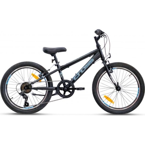 Rower CROSS Speedster 20", 6 biegów, rozmiar 10" (25 cm), czarny
