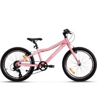 CROSS Super Light 20" // 6 biegów, rozmiar 11" (28 cm) (jasnoróżowy)
