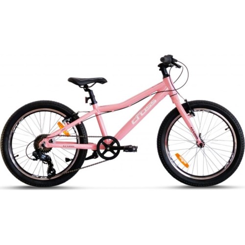 CROSS Super Light 20" // 6 biegów, rozmiar 11" (28 cm) (jasnoróżowy)