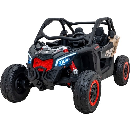 Pojazd elektryczny Buggy Maverick Turbo RR, czarny