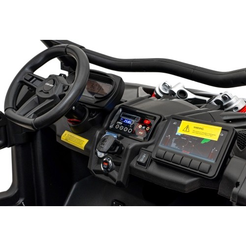 Pojazd elektryczny Buggy Maverick Turbo RR, czarny