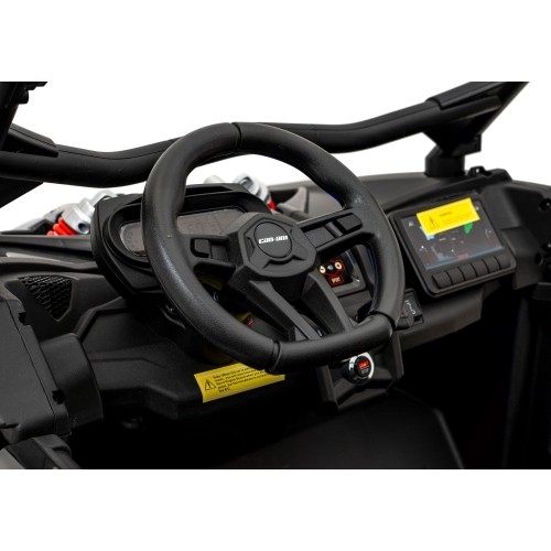 Pojazd elektryczny Buggy Maverick Turbo RR, czarny