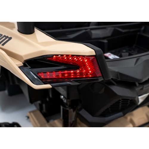 Pojazd elektryczny Buggy Maverick Turbo RR, czarny