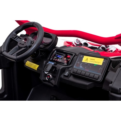 Pojazd Buggy Maverick Turbo RR czerwony