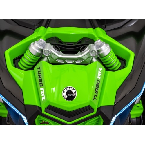 Pojazd elektryczny dla dzieci Maverick Turbo RR Buggy, zielony