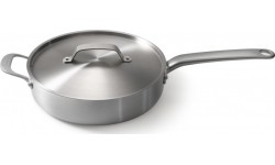 Patelnia ze stali nierdzewnej Skottsberg z pokrywką 28 cm