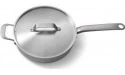 Patelnia ze stali nierdzewnej Skottsberg z pokrywką 28 cm