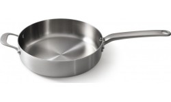 Patelnia ze stali nierdzewnej Skottsberg z pokrywką 28 cm