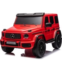 Mercedes Benz G63 AMG XXL pojazd czerwony