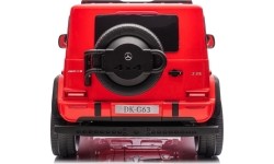 Mercedes Benz G63 AMG XXL pojazd czerwony
