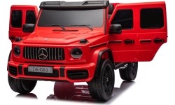 Mercedes Benz G63 AMG XXL pojazd czerwony