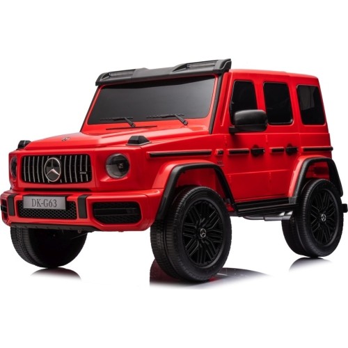 Mercedes Benz G63 AMG XXL pojazd czerwony