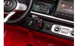 Mercedes Benz G63 AMG XXL pojazd czerwony