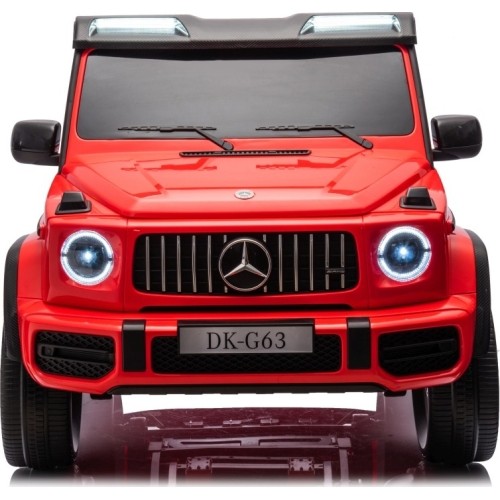 Mercedes Benz G63 AMG XXL pojazd czerwony