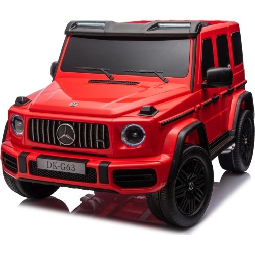 Mercedes Benz G63 AMG XXL pojazd czerwony