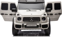 Mercedes Benz G63 AMG XXL pojazd biały