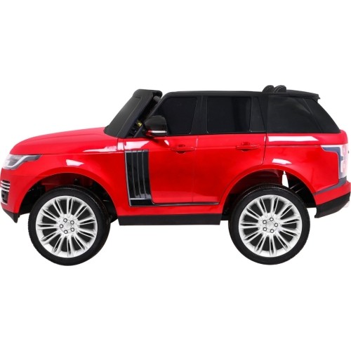 Auto na akumulator Range Rover HSE, czerwony lakier, dwuosobowy