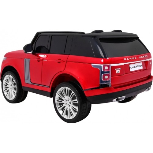Auto na akumulator Range Rover HSE, czerwony lakier, dwuosobowy