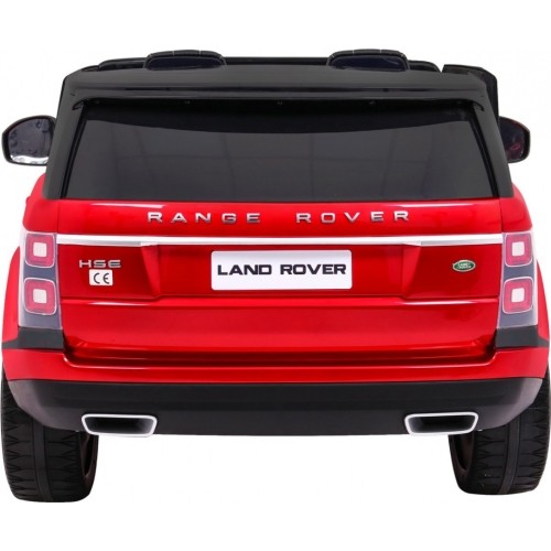 Auto na akumulator Range Rover HSE, czerwony lakier, dwuosobowy