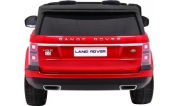 Auto na akumulator Range Rover HSE, czerwony lakier, dwuosobowy