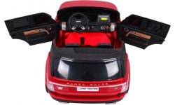 Auto na akumulator Range Rover HSE, czerwony lakier, dwuosobowy
