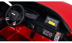 Auto na akumulator Range Rover HSE, czerwony lakier, dwuosobowy
