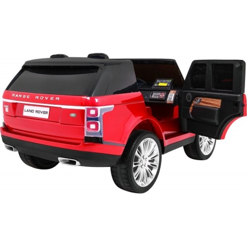 Auto na akumulator Range Rover HSE, czerwony lakier, dwuosobowy