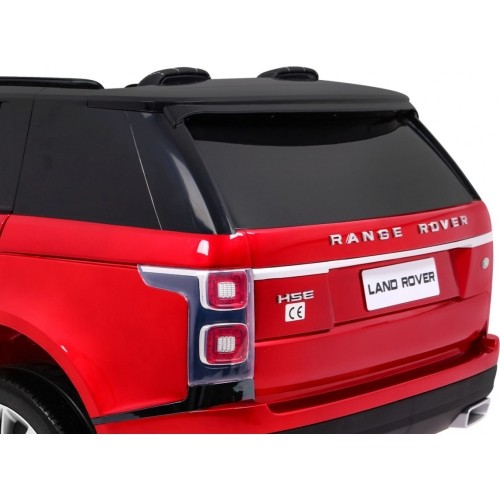 Auto na akumulator Range Rover HSE, czerwony lakier, dwuosobowy