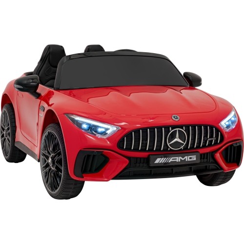 Pojazd Mercedes Benz AMG SL63 czerwony
