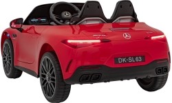 Pojazd Mercedes Benz AMG SL63 czerwony