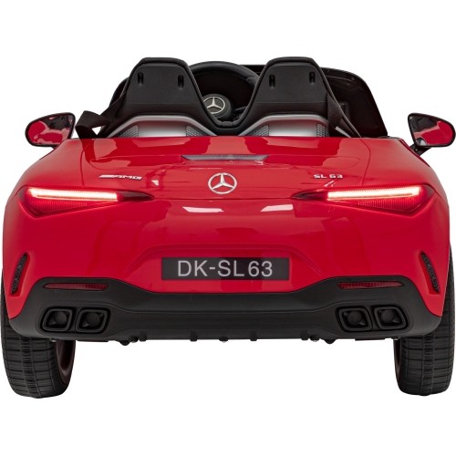 Pojazd Mercedes Benz AMG SL63 czerwony